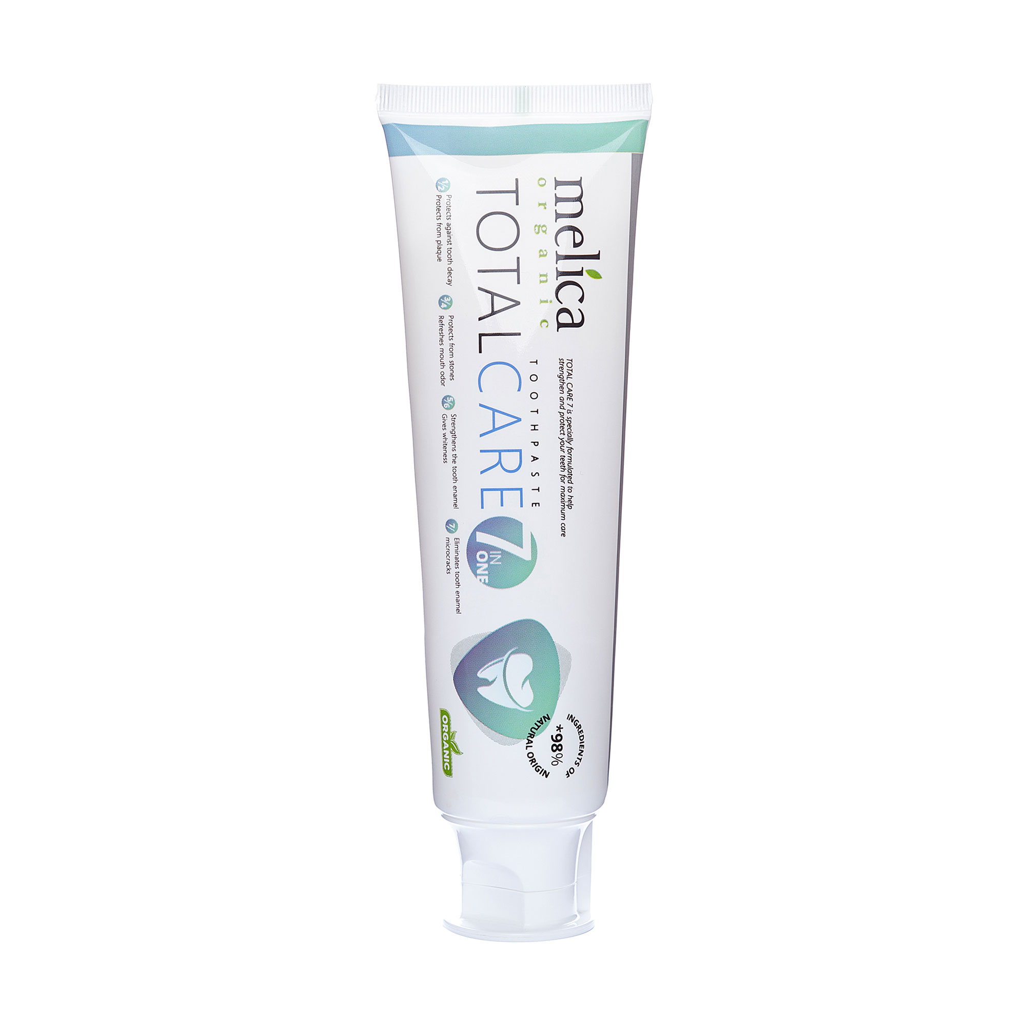 Зубна паста Melica Organic Toothpaste Total 7 Комплексний догляд, 100 мл